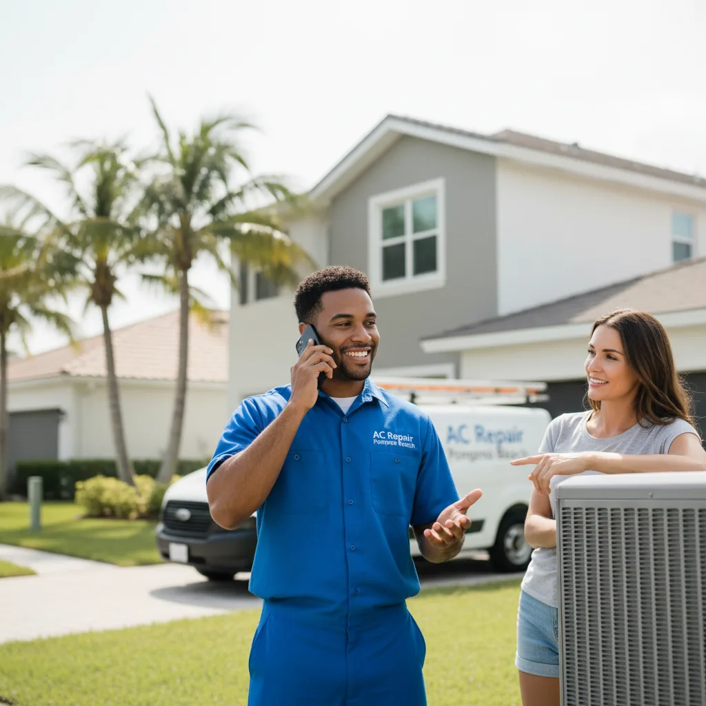 AC Repair Pompano Beach customer support in Melissa